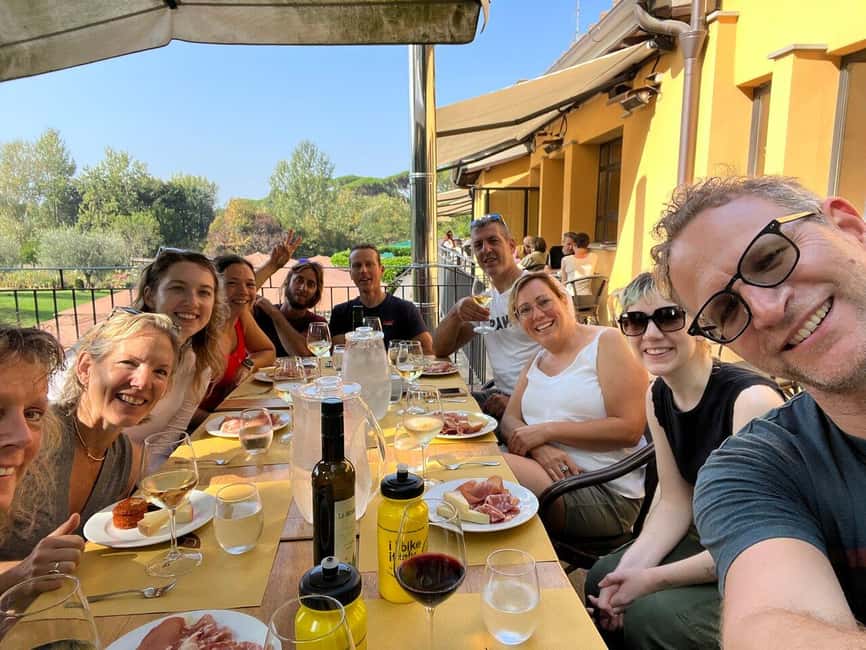 Florence: Half-Day Tuscan Countryside E-bike Tour with Wine - The return to the Oltrarno