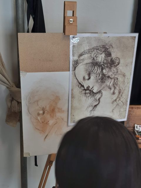 Florence: Leonardo Drawings - Arriving at Geko Art Studio
