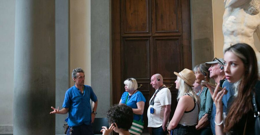 Florence: Michelangelo's David and Accademia Gallery Tour - Meeting Mario outside the Accademia