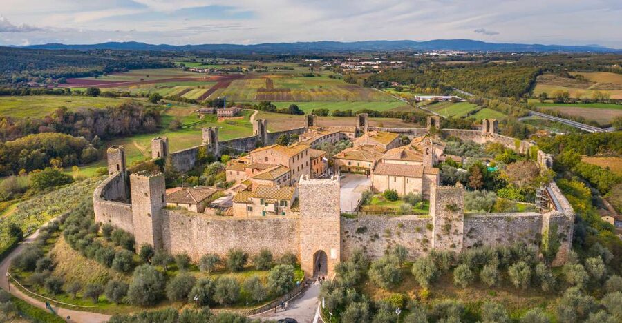 Florence: Monteriggioni & Val d'Orcia Optional Wine Tasting - Three Tuscan towns, one very full day