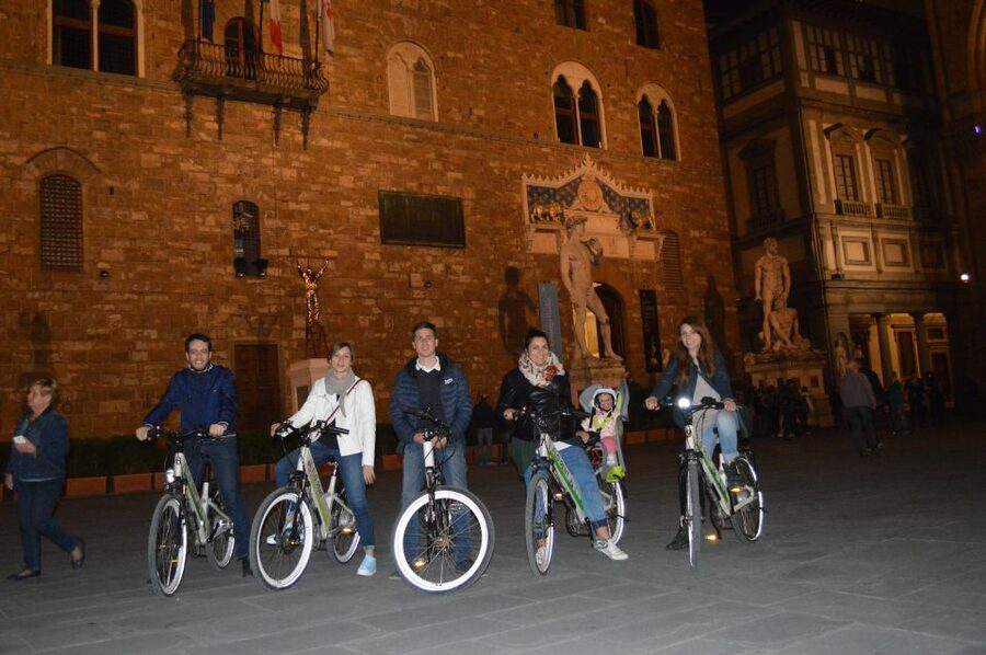 Florence: Night Tour by Electric Bike - The climb to Piazzale Michelangelo