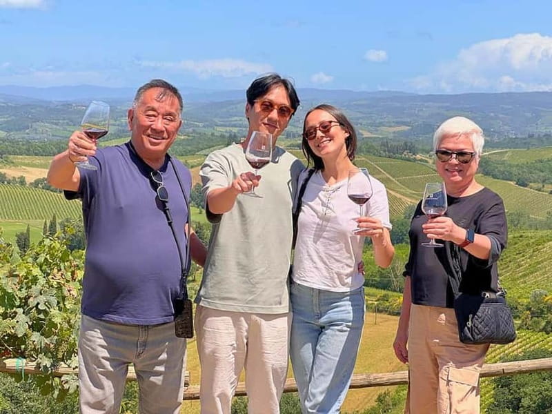 Florence: Pisa and Tuscany Small Group Tour - Chianti winery: wine, olive oil, and rolling hills