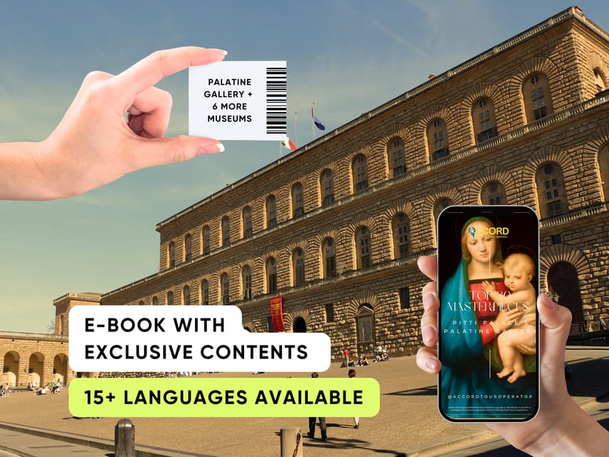 Florence: Pitti Palace 7 Museums Entrance Ticket & eBook - Give the Gallery of Modern Art a fair chance