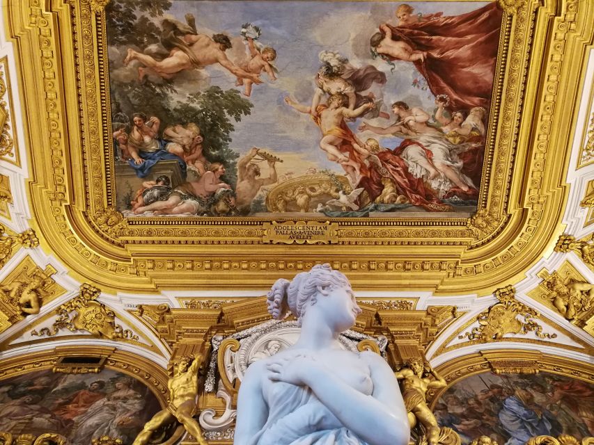 Florence: Pitti Palace and Palatina Gallery Ticket and Tour - Inside the Palatina Gallery: paintings in palace rooms