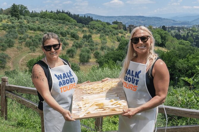 Florence Pizza or Pasta Class with Gelato Making at a Tuscan Farm - From Florence station to a hilltop farmhouse