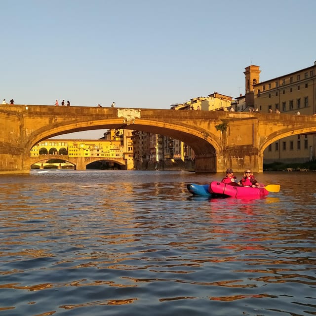 Florence: Ponte Vecchio and City Sights Guided Kayak Cruise - Santa Trinita and Ammannati’s sculptures