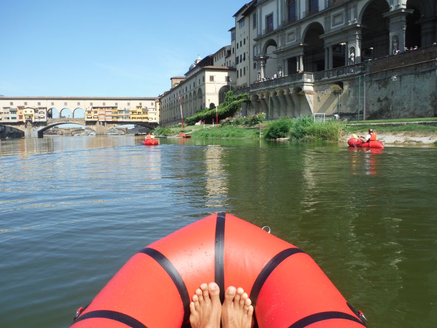 Florence: Ponte Vecchio and City Sights Guided Kayak Cruise - What the $58 price really covers