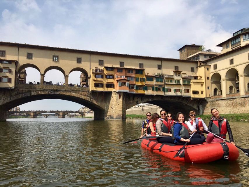 Florence: Pontevecchio Bridge and City Sights Rafting Cruise - Is $46 good value in Florence?