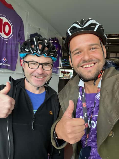 Florence Premium E-Bike Football Tour - Bar Marisa and the social side of football