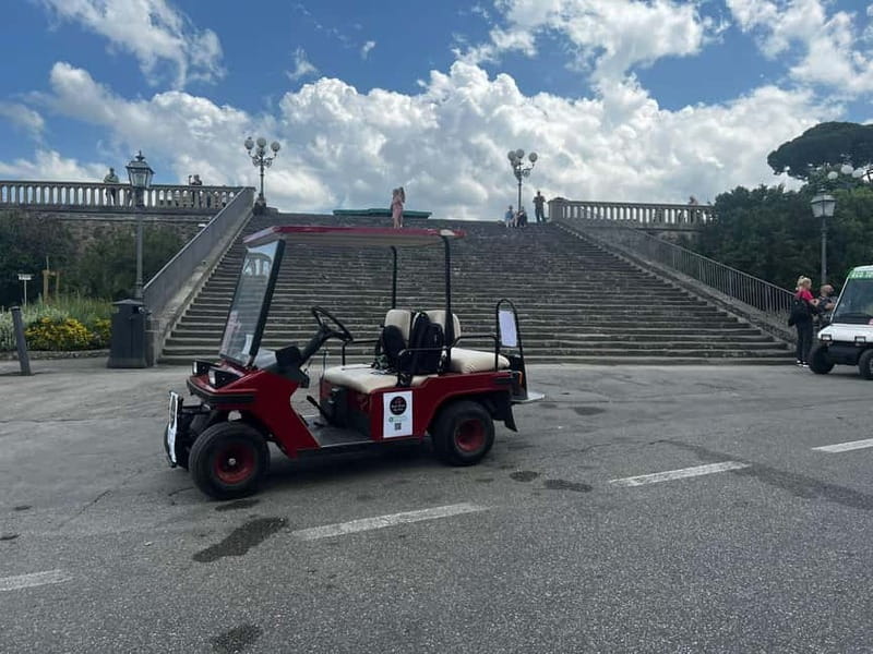 Florence: Private Electric Mini Car Tour with Local Guide - The optional climb to Piazzale Michelangelo