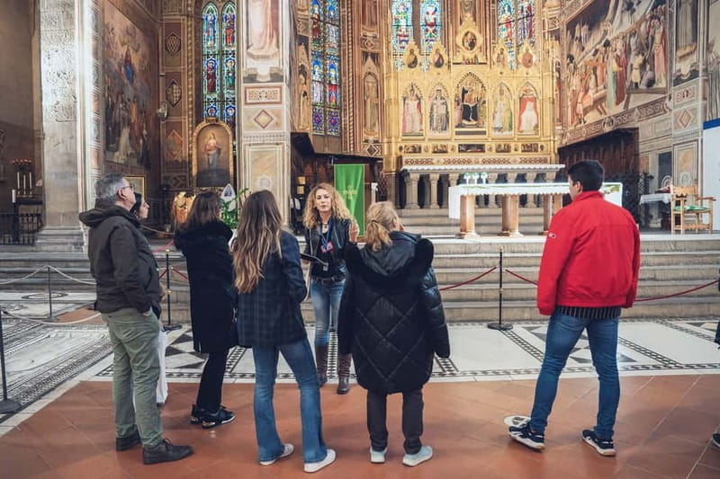 Florence: Santa Croce Church Tour with Entry Ticket - Gaddi’s Cappella Maggiore and the church’s wider art