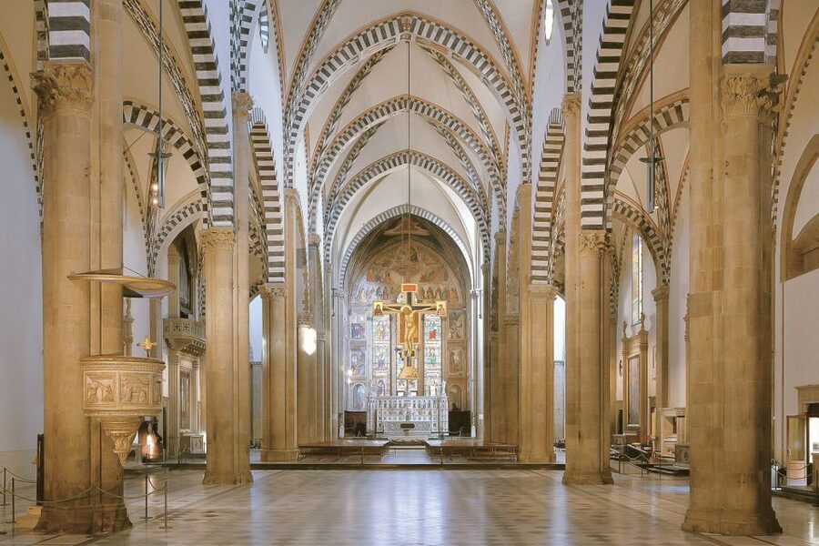 Florence: Santa Maria Novella Entry Ticket & Audioguide - The basilica: Gothic structure with Renaissance polish