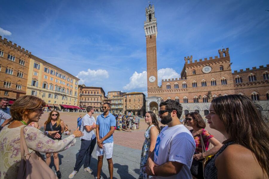 Florence: Siena, San Gimignano and Pisa Group Tour - Siena and the story behind the Contrade