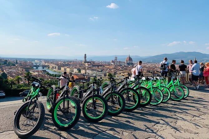 Florence Small Group Electric Bike City Tour - San Lorenzo and the Medici burial church