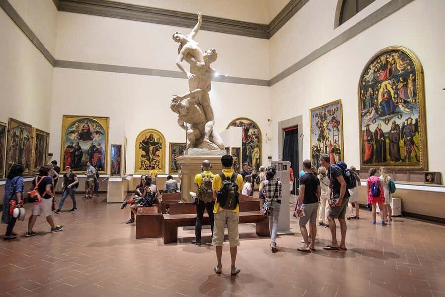 Florence: Statue of David & Duomo Guided Tour with Tickets - How the small group and headsets affect the visit