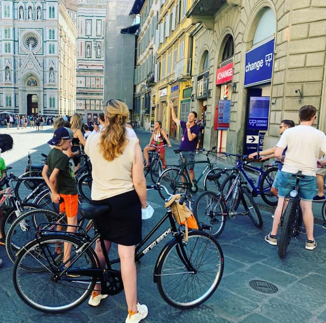 Florence: Sunset Bike Tour - Piazzale Michelangelo is the evening highlight