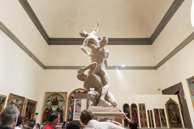 Florence Super Saver: Combined Accademia Gallery and Uffizi Tour - Seeing David at the Accademia