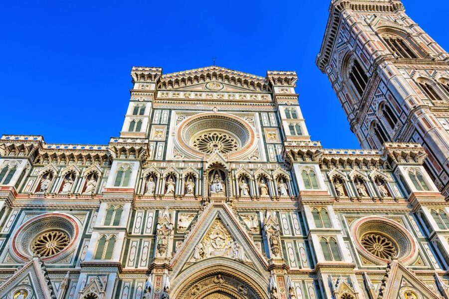Florence Tour for Kids and Families with Gelato - The Uffizi area and a look at the Duomo