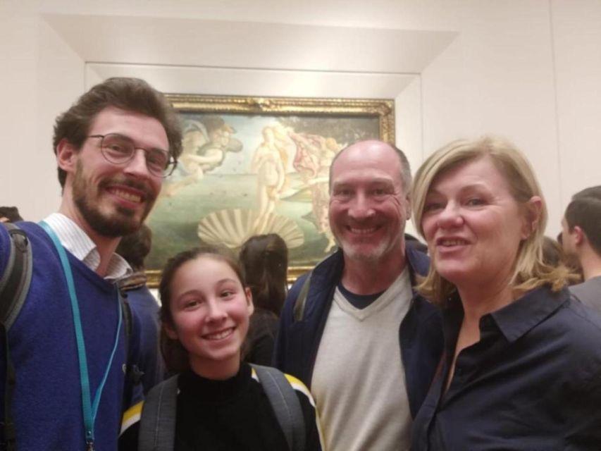 Florence: Uffizi & Accademia Gallery Private Tour with David - Timing, languages, and practical comfort