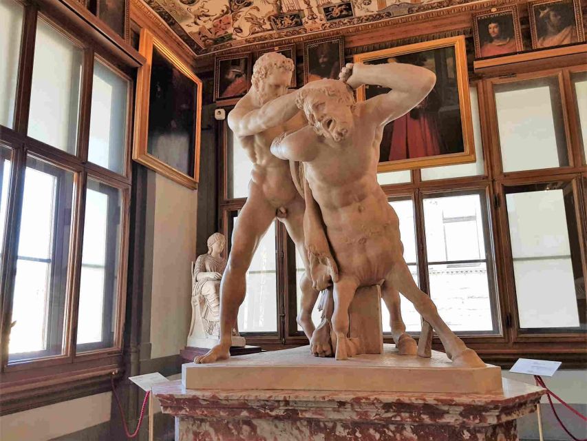 Florence: Uffizi & Accademia Priority Tickets with Audio App - Two Florence museums, one art-heavy day