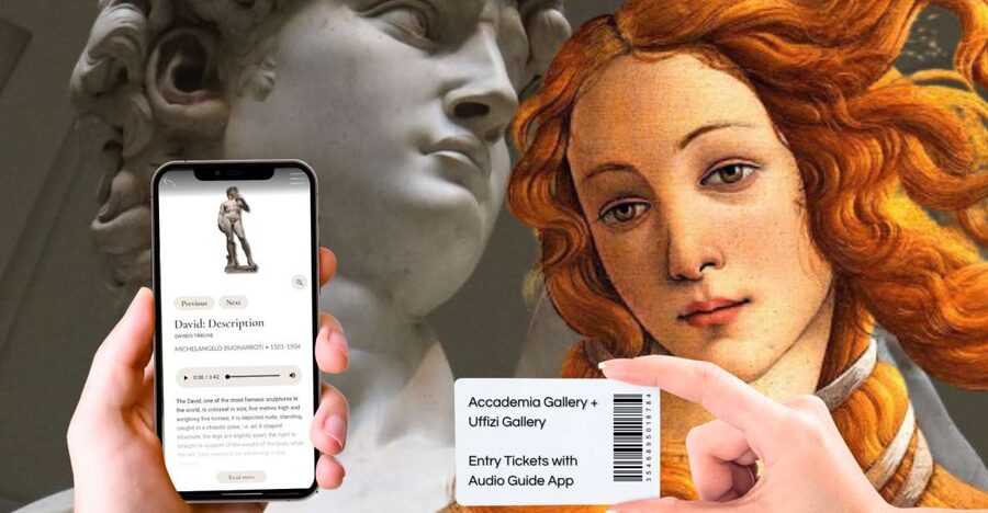 Florence: Uffizi & Accademia Priority Tickets with Audio App - Moving from the Accademia to the Uffizi