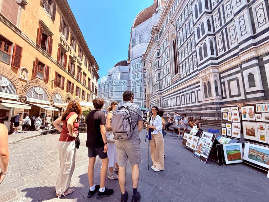 Florence: Uffizi & Accademia Small Group Walking Tour - Piazza della Signoria and Florence’s public art