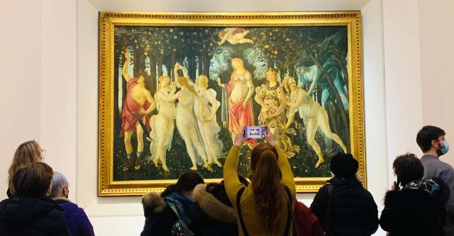 Florence: Uffizi Gallery Guided Tour w/ Skip-the-Line Entry - Meeting at Florence Tours Enjoy Biking