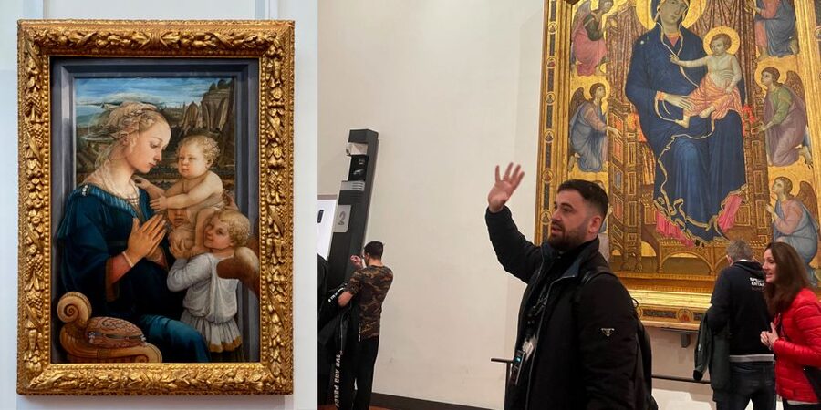 Florence: Uffizi Gallery Priority Ticket & Small-Group Tour - Meeting at door 3 and getting inside
