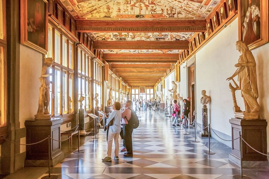 Florence: Uffizi Priority Ticket & Masterpieces Audio App - Practical limits inside the museum