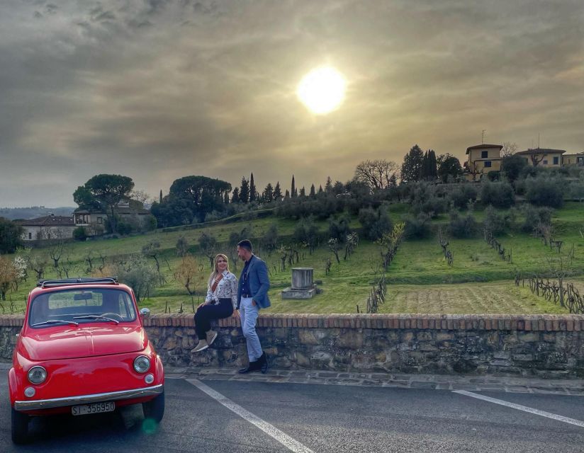 Florence: Vintage Fiat 500 Tour with Wine Tasting at Winery - Who will enjoy this two-hour Fiat tour?
