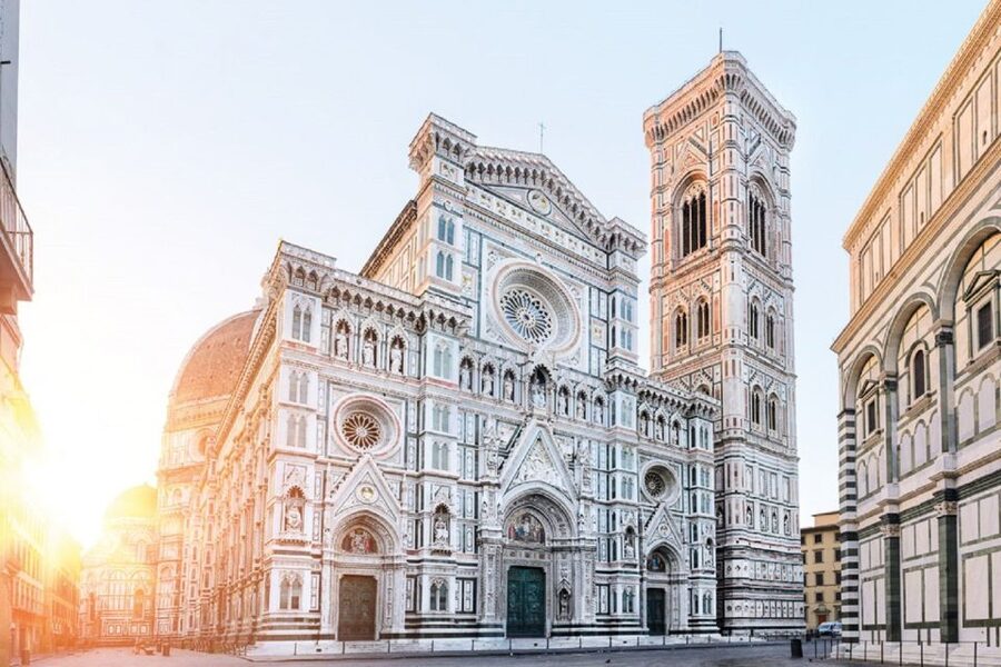 Florence: Walking Tour, Accademia Gallery & Uffizi Gallery - Inside the Uffizi, from Giotto to Titian