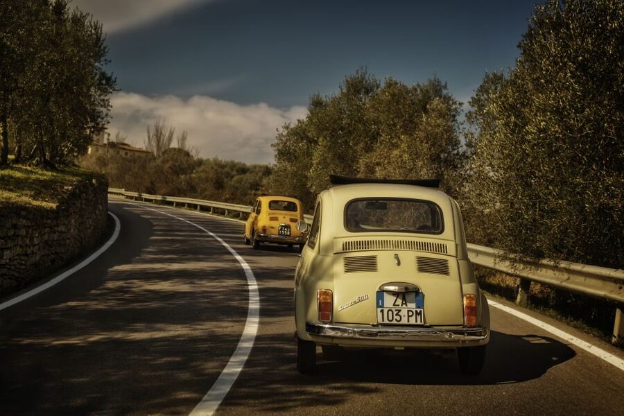 Florence Wine Tasting and Tuscan Lunch in a Vintage Fiat 500 - The Renaissance villa and vineyard visit
