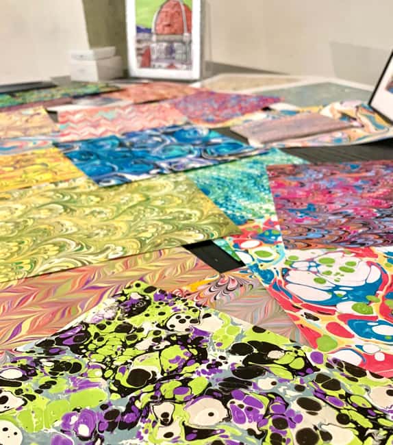 Florentine Paper Marbling Artisan Experience - Practical clothing and studio advice