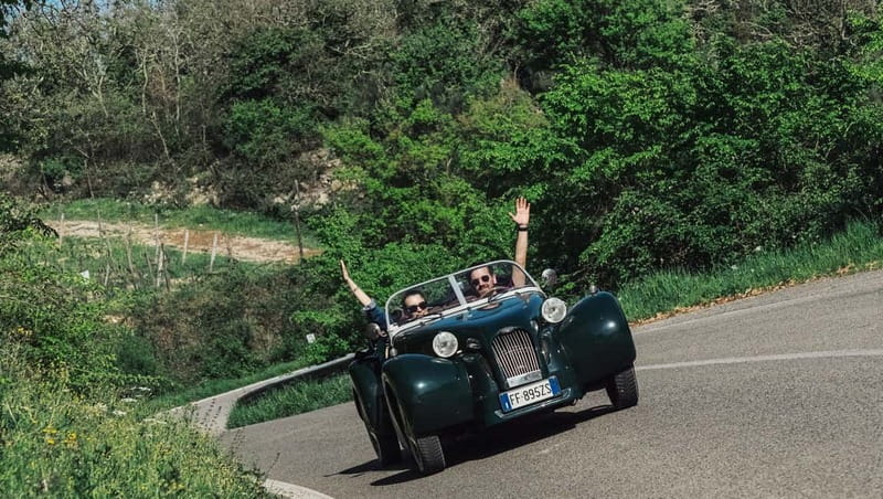 From Firenze | Chianti day tour in a classic car - Chianti Hills and the First Hour on the Road