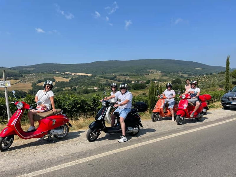 from Florence: All inclusive Tuscany Vespa Tour in Chianti - Riding the quiet roads of Chianti