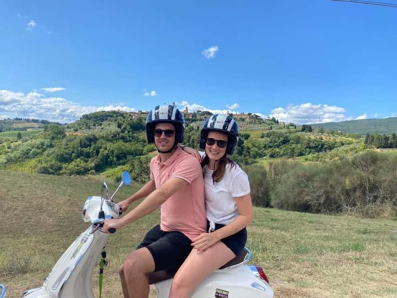 from Florence: All inclusive Tuscany Vespa Tour in Chianti - A winery lunch with wine and olive oil