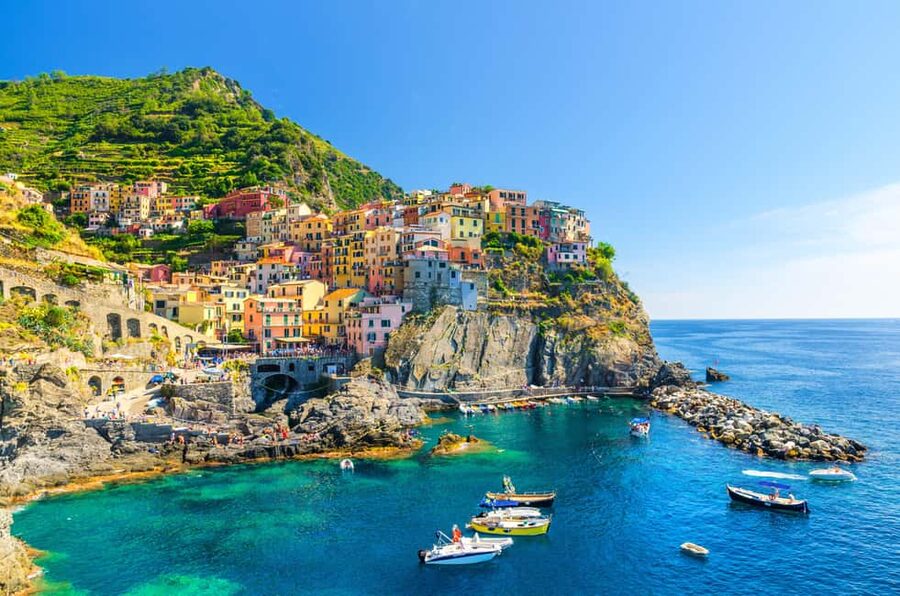From Florence: Cinque Terre and Pisa Day Trip - Manarola and the first coastal views