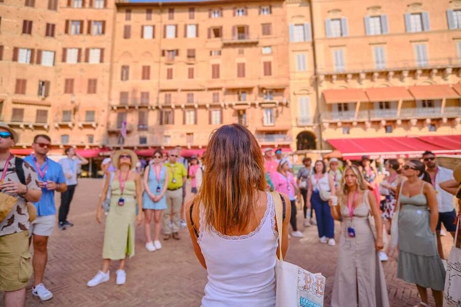 From Florence: Private Pisa, Siena and San Gimignano Trip - Siena: cathedral views and Piazza del Campo