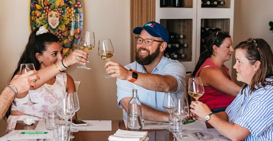 From Florence: Small Group Wine Tasting Tour to Tuscany - Second estate: more wine, olive oil, and a generous plate