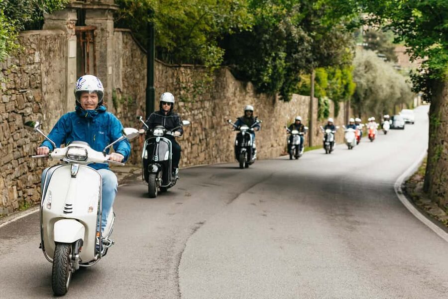 From Florence: Tuscan Countryside Vespa Tour with Tastings - Into the Tuscan hills and narrow country lanes