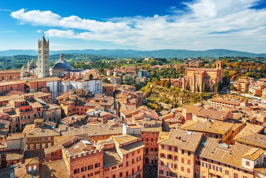 From Florence: Tuscany Highlights Full-Day Tour - Siena, from the squares to the cathedral