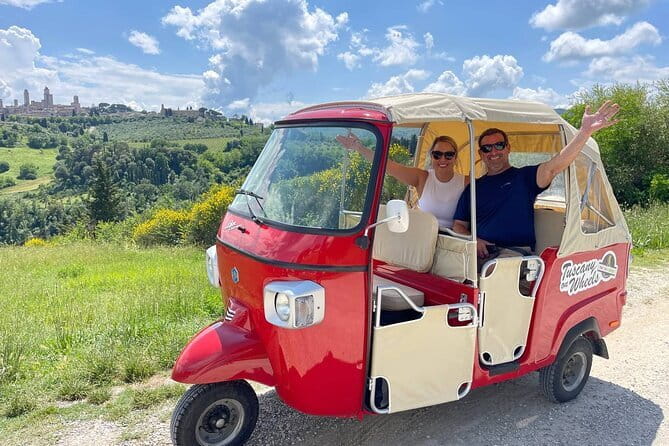 From Florence:Tuscany Tuk Tuk with Lunch, Wine & San Gimignano - Key points at a glance