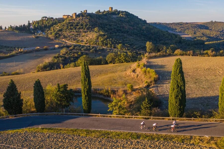 FROM MONTECATINI: CHIANTI'S E-BIKE TOUR AND WINE TASTING - The Colle Adimari tasting and local food