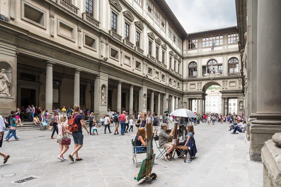 From Rome: Florence Uffizi & Accademia Guided Tour - The return train to Rome