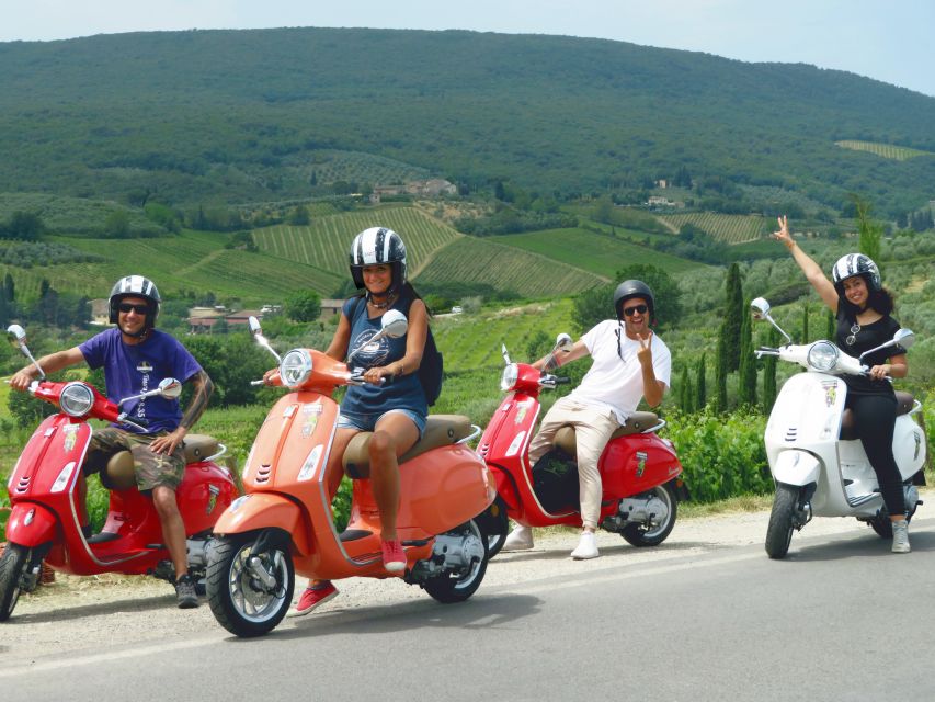 From San Gimignano: Chianti Half-Day Vespa Tour with Lunch - Is the cancellation policy useful?