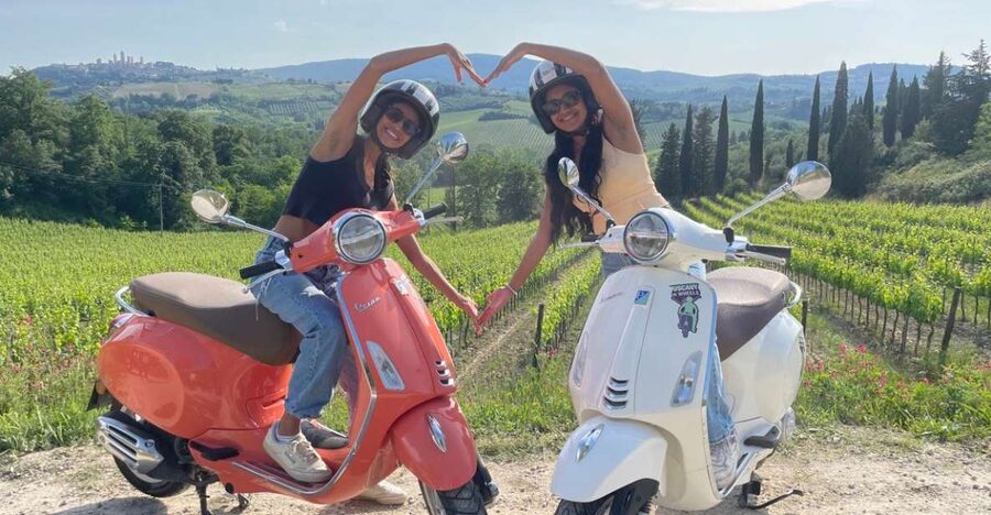 From San Gimignano: Chianti Half-Day Vespa Tour with Lunch - Riding into Chianti from San Gimignano