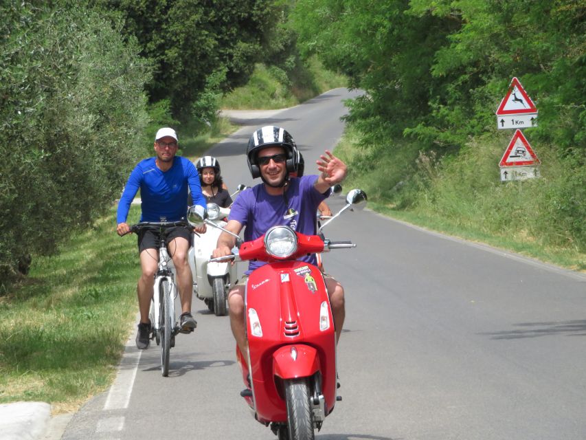 From San Gimignano: Chianti Half-Day Vespa Tour with Lunch - Who should book this Vespa tour