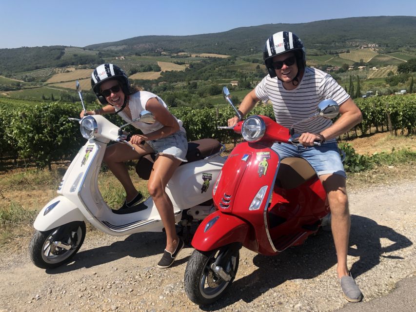 From San Gimignano: Chianti Half-Day Vespa Tour with Lunch - Safety, pace, and riding comfort