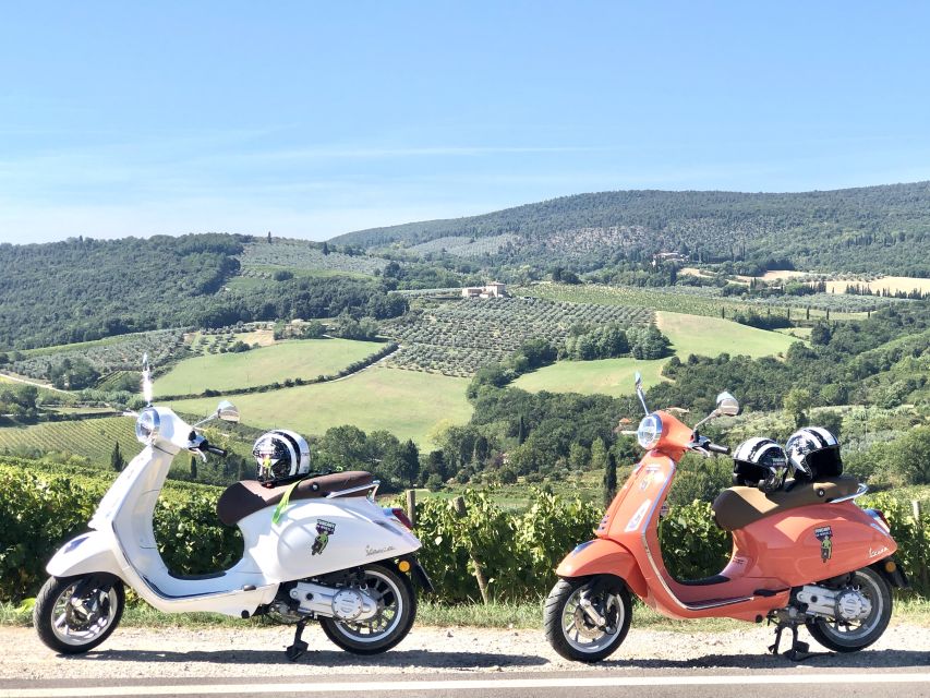 From San Gimignano: Chianti Half-Day Vespa Tour with Lunch - The route, views, and one less scenic stretch