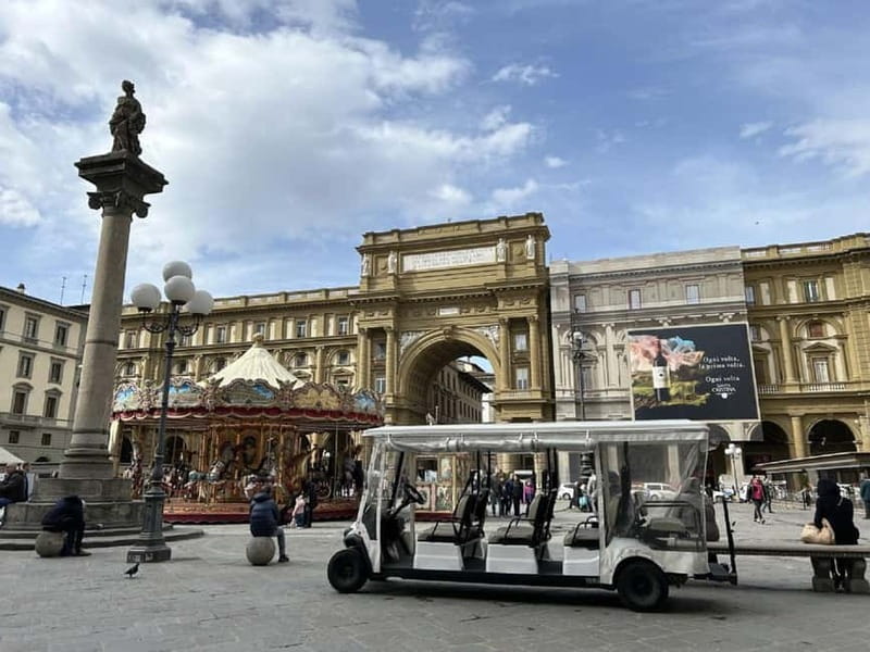 Golf Cart Firenze: Tour Guidato Esclusivo e Sostenibile - A quick ride through Florence’s old center
